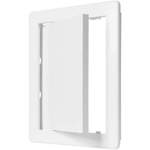 Miniatura 20 de Panel de acceso de plástico blanco de 4 x 4 pulgadas. Panel de puerta de eje de servicio. Plomería, electricidad, calefacción, panel de acceso