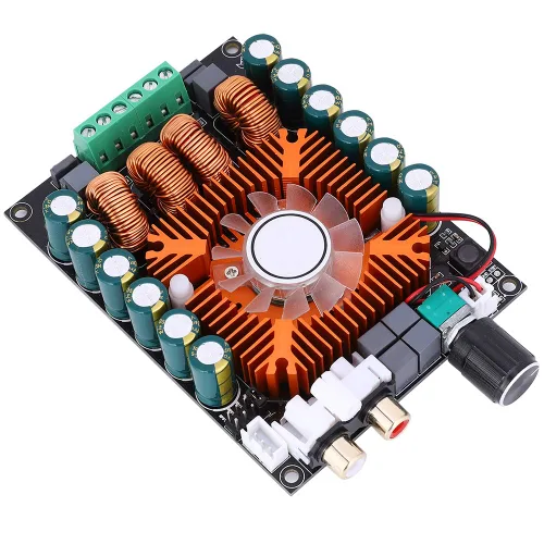 Miniatura 6 de Oumefar 160W+160W Digital Audio Power Amplificador Junta de dos canales estéreo inteligente amplificador de potencia HiFi para cine en casa