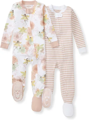 Miniatura 91 de Burt's Bees Baby Pijama para bebé niña, 100% algodón orgánico, pijama de una pieza, overol diagonal con cremallera, ajuste cómodo