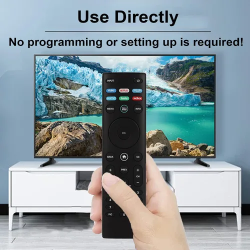 Miniatura 4 de 2 paquetes de control remoto XRT140 reemplazados para Vizio Smart LED TV M50Q7-H1 M55Q7-H1 M65Q7-H1 M55Q8-H1 M65Q8-H1 V555-H1 con Watchfree Vudu
