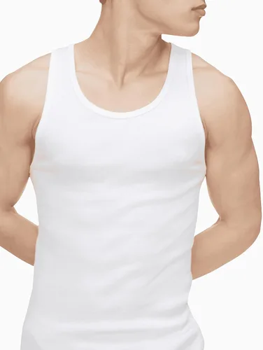 Miniatura 3 de Calvin Klein Camisetas sin mangas de algodón clásicas para hombre (5 unidades)