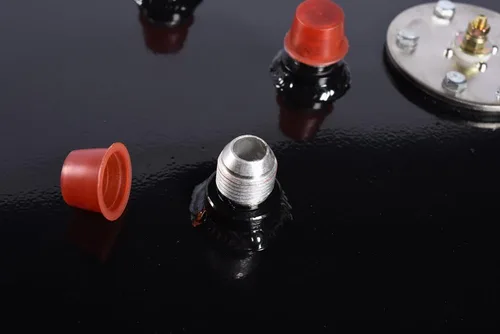 Miniatura 7 de Kit de Tanque de Combustible de Aluminio Celda de Combustible de 15 Galones Universal 57L Pulido Carreras Calle Drift Strip Tanque de Combustible