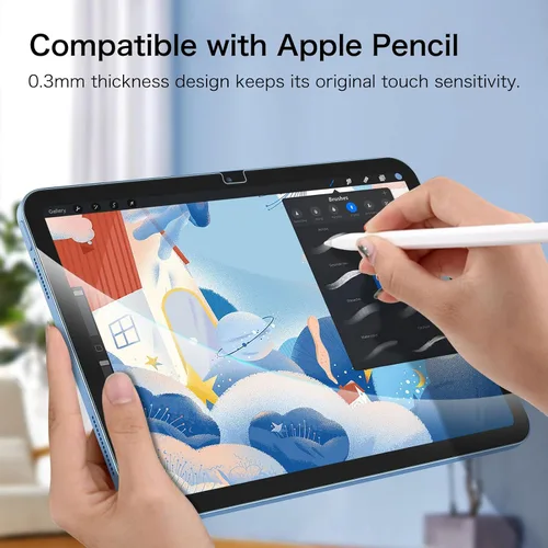 Miniatura 6 de FINTIE Protector de pantalla para iPad (A16) de 11ª generación de 11 pulgadas (2025), iPad de 10.9 pulgadas (2022), protector de pantalla de vidrio