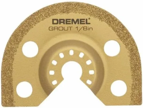 Miniatura 5 de Dremel MM500 - Cuchilla oscilante multiherramienta de 1/8 pulgadas para extracción de lechada, accesorio de carburo de corte rápido, interfaz