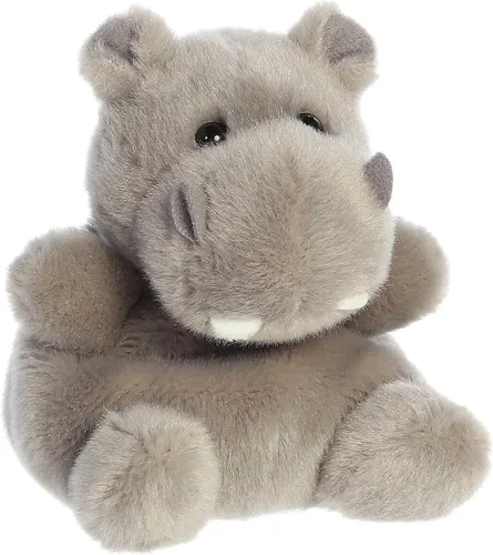 Miniatura 3 de Aurora Adorable Palm Pals Hunk Hippo - Juego de bolsillo - Diversión coleccionable - Gris 5 pulgadas
