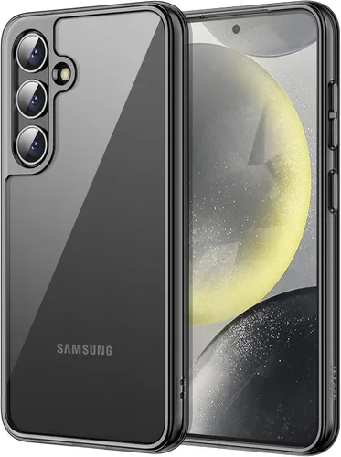 Miniatura 26 de JETech Funda para Samsung Galaxy S24 5G, Protector de Parachoques Antiamarilleamiento y Antiarañazos, Carcasa Rígida de PC (Negro)