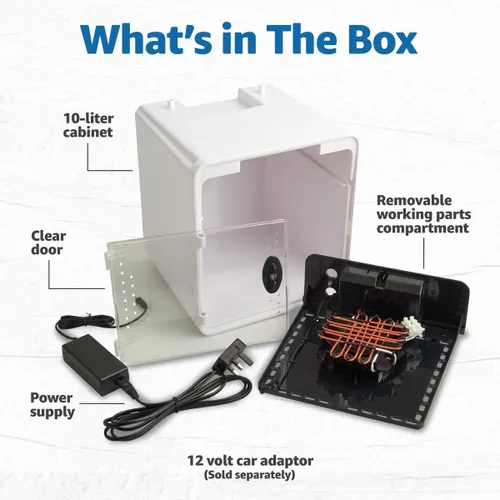 Miniatura 9 de Brinsea TLC-30 Advance Incubadora portátil para cachorros, gatitos, pequeños mamíferos con calefacción y control de temperatura, incubadora
