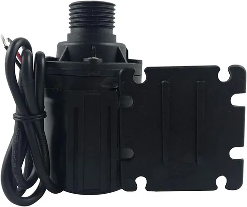 Miniatura 3 de DC 12V 1/2" Unidad magnética centrífuga sumergible bomba de aceite de agua sumergible ultra silenciosa 800L/H 5M/16ft para pecera, fuente, piscina