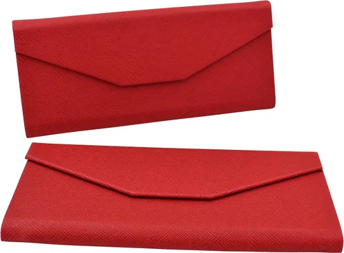 Miniatura 83 de Real Sic Funda para lentes de sol para hombres y mujeres, soporte magnético plegable para lentes de sol, inspirado en el color sólido