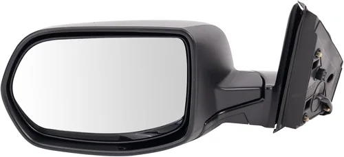 Miniatura 161 de TRQ Espejo plegable con calefacción eléctrica del lado del conductor con indicador de punto ciego pintura a juego negro liso compatible con Kia