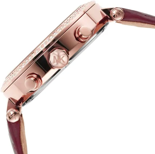 Miniatura 5 de Michael Kors - Reloj Parker de acero inoxidable con detalles de diamantes