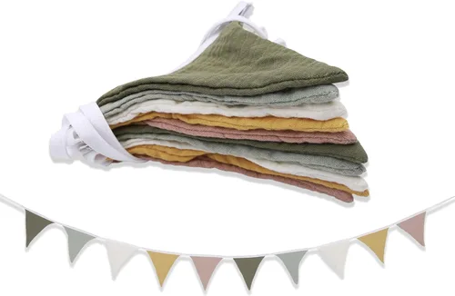 Miniatura 19 de Banderines, Banderines para habitación de bebés y niños pequeños, para decoración de guardería, cumpleaños, boda boho, fiesta de baby shower, evento