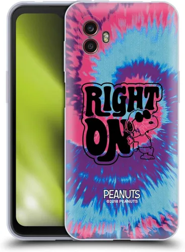 Miniatura 41 de Head Case Designs Funda de gel Woodstock 50th con licencia oficial de Peanuts Snoopy Guitar 1969 [protección de grado militar] compatible