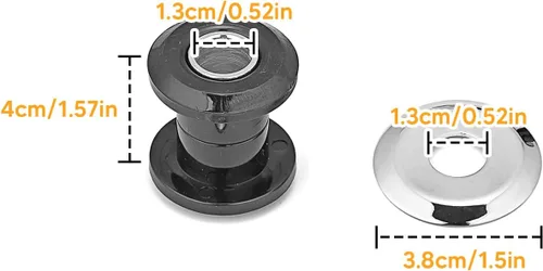 Miniatura 2 de Mofun Fundas interiores de buje elevador para manillar compatibles con Harley Touring Street Glide Road King Road Glide Electra Glide 1983-2026
