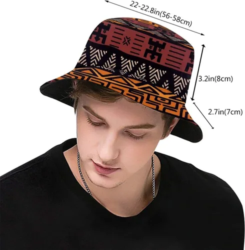 Miniatura 3 de Sombrero de pescador africano para viajes en la playa, sombrero de verano, protección solar UV, sombrero de pescador, regalos africanos