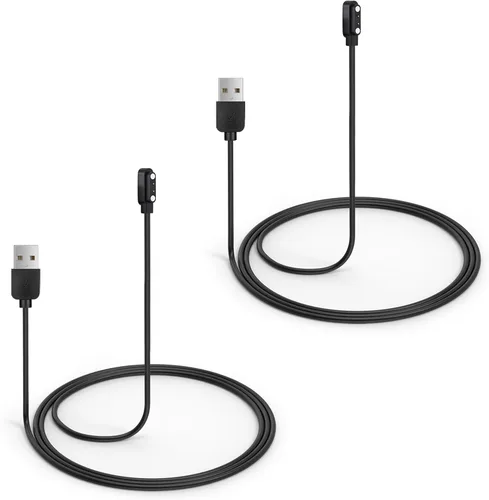 Miniatura 6 de Cargador de repuesto para collar de ladrido DINJOO, cable de carga magnético para collar de choque de perro, negro