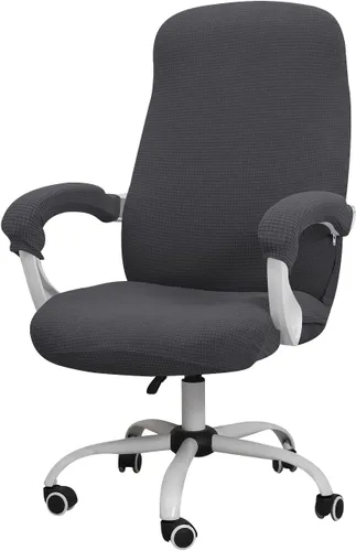Miniatura 66 de Forcheer - Fundas elásticas para reposabrazos de silla de oficina, resistentes al agua, de Spandex y Jacquard, para sillas de oficina y computadora