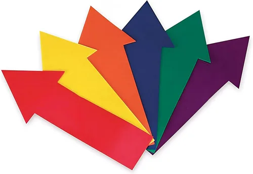 Miniatura 11 de GSi Spot Markers – Non-Slip Non-Toxic Poly Spots – Floor Markers for PE, Sports & Classroom Activities