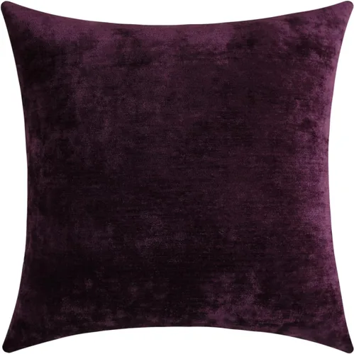 Miniatura 14 de Jeneoo - Fundas de almohada decorativas rojas brillantes de chenilla suave, fundas de cojín cómodas y sólidas para sofá de sala de estar