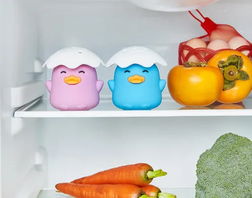 Miniatura 5 de Duck Refrigerator - Soporte desodorante de bicarbonato de sodio, absorbente de olores y eliminador (azul)