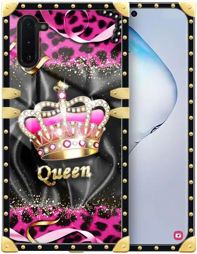 Miniatura 30 de DAIZAG Funda compatible con Samsung Galaxy Note 10 Plus, decoración dorada de mujer de fe, funda protectora de TPU suave antiarañazos