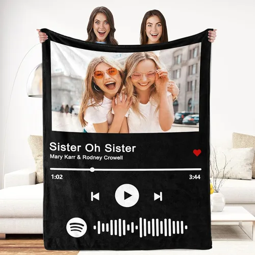 Miniatura 19 de Regalos de Beat Mom Ever, mantas personalizadas con fotos, mantas personalizadas con imagen para mamá de hija, hijo, a mi mamá, amante o esposa
