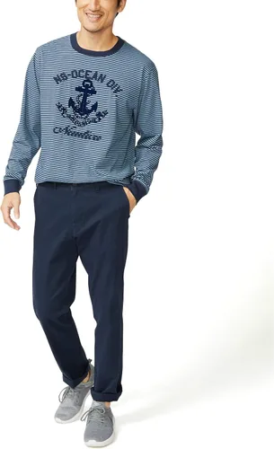 Miniatura 2 de Nautica Pantalón chino liso elástico con parte delantera plana para hombre