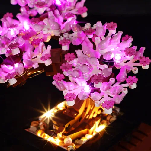 Miniatura 5 de Kit de iluminación LED Briksmax para árbol bonsái – Compatible con el modelo de bloques de construcción Lego 10281 – no incluye el set de Lego