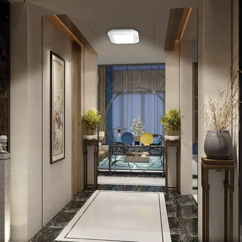 Miniatura 7 de LINEWAY Luz de techo con sensor de movimiento - Luz LED activada por movimiento para interiores, 6000K, 180LM, funciona con batería para armario