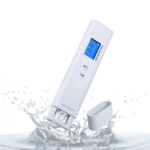 Probador de calidad del agua TDS Mater, 6 en 1 probador digital de agua, COD/TOC/TDS/UV275/EC/probador de calidad de agua temporal para agua