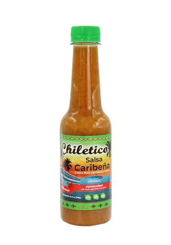 Miniatura 6 de Chiletico - Salsa tradicional de Costa Rica, picante, 10.5 fl oz, paquete de 1 Hot Sauce