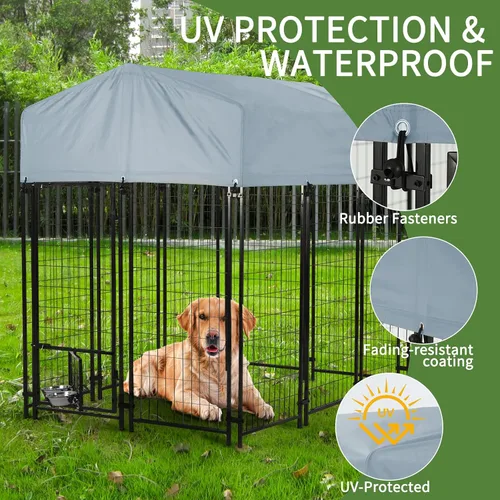 Miniatura 3 de Perrera para perros al aire libre
