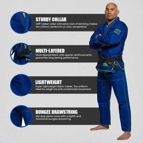 Miniatura 4 de Fuji Suparaito BJJ GI Uniforme de Artes Marciales