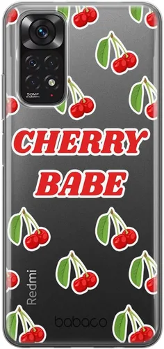 BABACO ERT Group - Carcasa para Xiaomi REDMI Note 11S 4G / REDMI Note 11 4G, original y oficial, patrón 90's Girl 016, parcialmente transparente