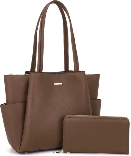 Bolsos de mano para mujer, juego de bolso y cartera, bolsas de hombro grandes, bolsos cruzados, carteras