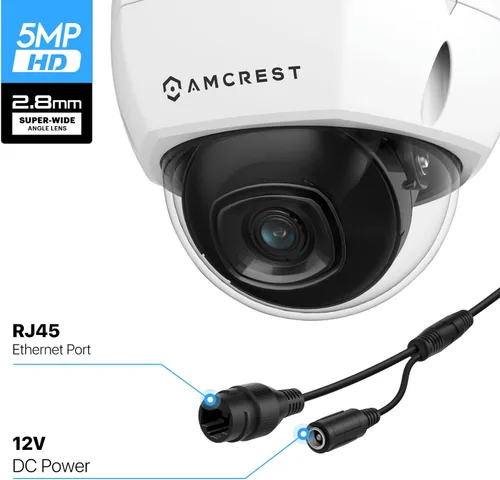 Miniatura 9 de Amcrest Sistema de cámara de seguridad 4K 8CH con NVR 4K (8MP), (4) x 8 megapíxeles IP67 cámaras IP POE de metal resistente a la intemperie