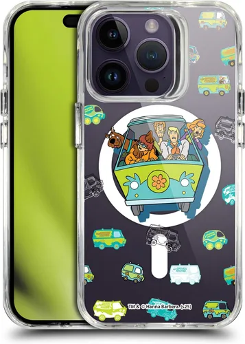 Miniatura 196 de Head Case Designs Funda con licencia oficial de Scooby-Doo Capture Character Art a prueba de golpes [protección de grado militar] compatible