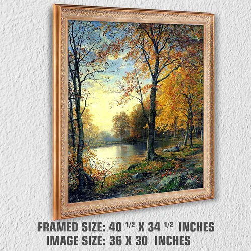 Miniatura 402 de A&T ARTWORK Campo de trigo con cipreses de Van Gogh Las reproducciones de arte clásico mundial, impresiones en lienzo giclée para decoración