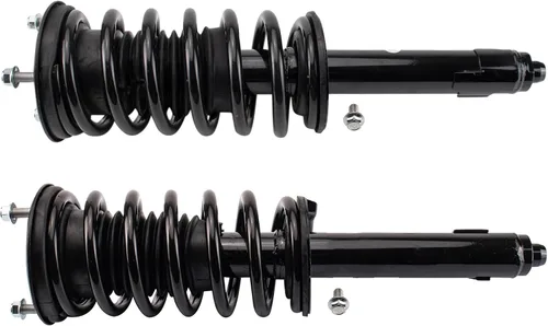 Miniatura 286 de TRQ Conjunto de Amortiguador y Resorte Delantero Cargado con Resorte Helicoidal Pre-ensamblado Compatible con Jeep Cherokee Limited AWD 14-22 Sin