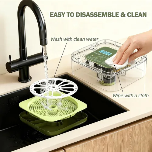 Miniatura 7 de XOTTI Incubadora para incubar huevos, 12 incubadoras de huevos con control de temperatura y humedad, girador automático, vela, visualización de 360°