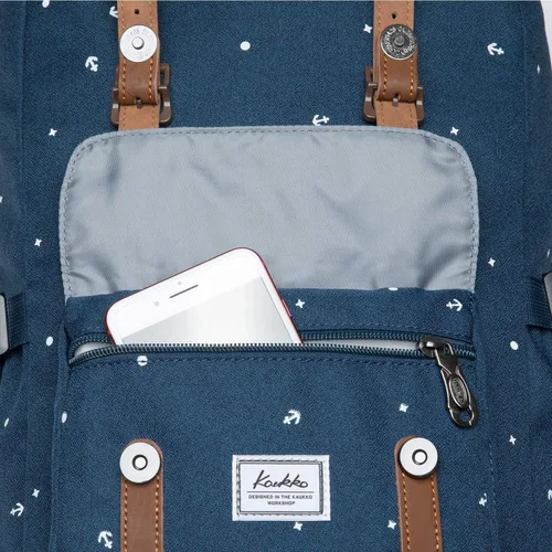 Miniatura 5 de Kaukko mochila para laptop de 15.6 pulgadas, mochila de viaje, P13-azul), EP5-NEW
