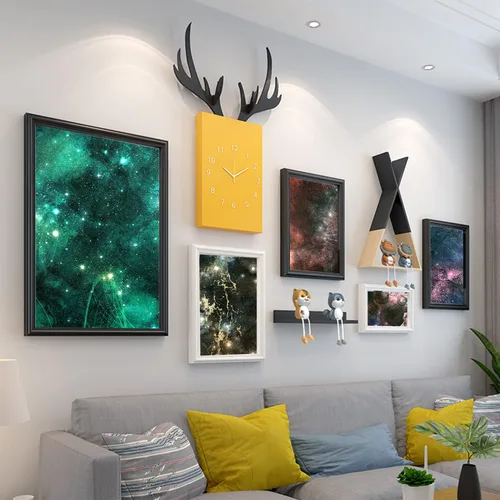 Miniatura 6 de BLEDS Papel de álbum de recortes, bloc de 24 hojas de papel para álbumes de recortes de manualidades de 12x12 pulgadas con patrón de galaxia