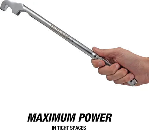 Miniatura 6 de OEMTOOLS 22656 Herramienta Extensora de Llave, Aumenta el Torque en Espacios Reducidos, Extensión Universal de Llave para Pernos Oxidados, Llaves