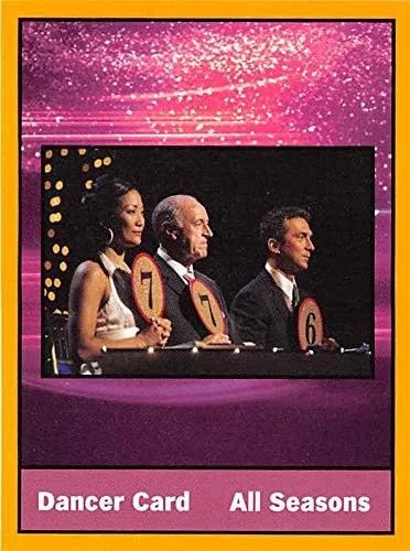 Bailando con las estrellas Judges Carrie Ann Inaba Len Goodman Bruno Tonioli n. ° 48 Tamaño 3x4 pulgadas