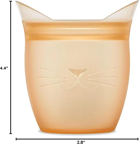 Miniatura 10 de ZIP TOP- Recipiente para aperitivos (100% silicón), 4 unidades.