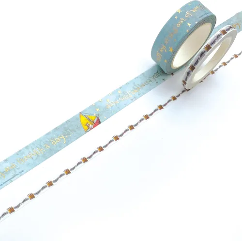 Miniatura 4 de Paper House Productions Where the Wild Things are - Juego de 2 rollos de cinta washi decorativa para álbumes de recortes y manualidades, personajes