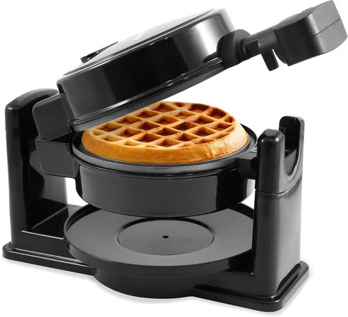 Miniatura 8 de Elite Gourmet EOM123 Tortilla antiadherente, frittata, máquina de bolsillo para aperitivos, máquina de postres, 2 tortillas individuales de 5.6