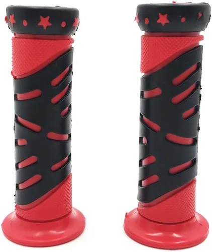 Miniatura 7 de XH4067-RED-22 ATV Watercrafts Flame Gel Style Grips Red Quad (7/8 pulgadas en ambos lados)