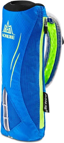 Miniatura 19 de TRIWONDER Botella de agua de mano para correr, Quick Grip Chill Botella de agua suave de mano de 17 onzas con correa de mano, paquete de Botella