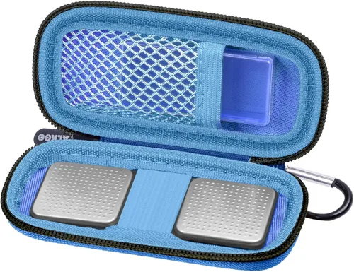 Miniatura 13 de Funda para monitor cardíaco compatible con AliveCor Kardia Mobile ECG/para KardiaMobile 6L para dispositivos Apple y Android, solo funda (rosa)
